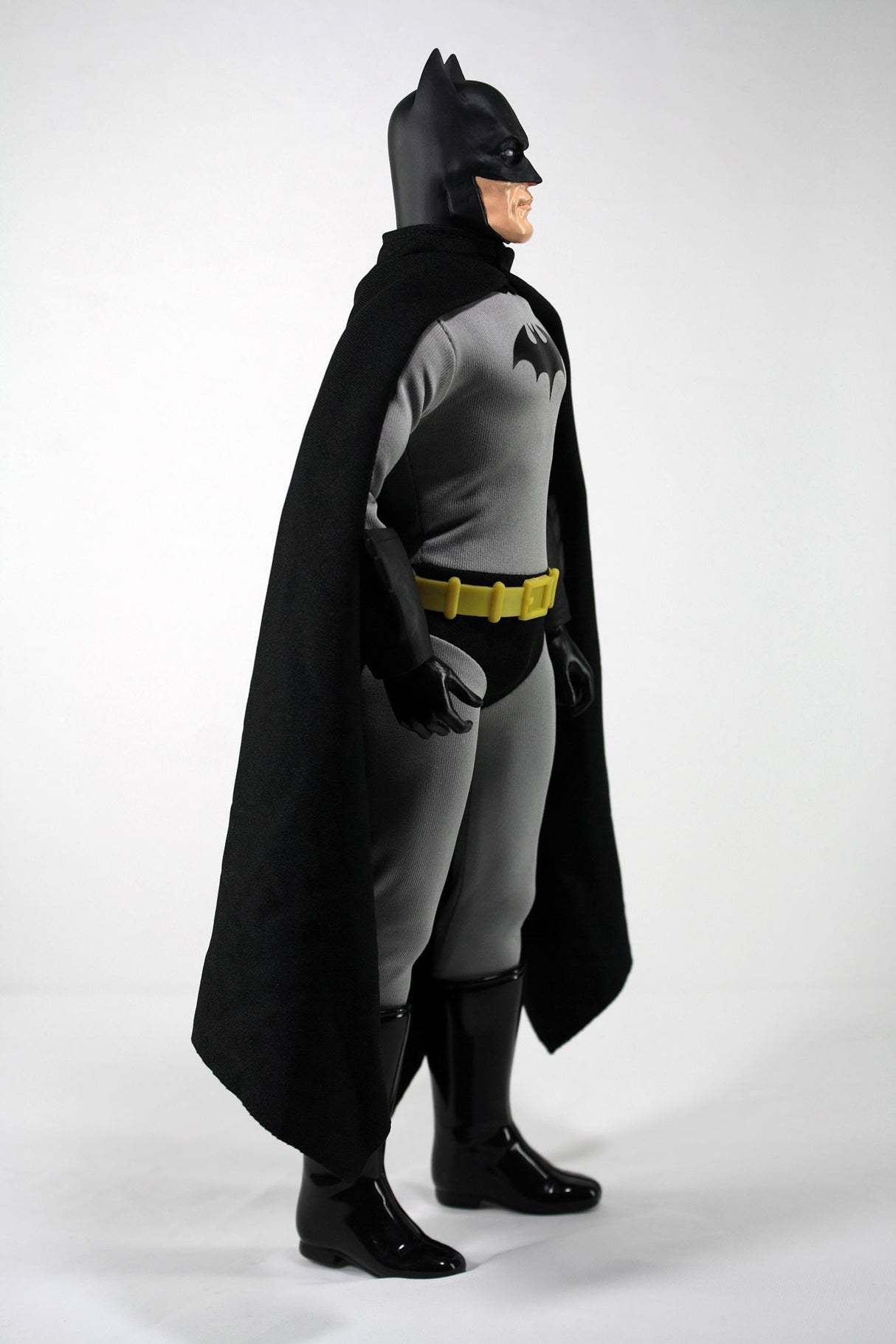 14" MEGO Batman collectible figurine with comic-accurate costume, 14 articulation points, and classic retro box design.