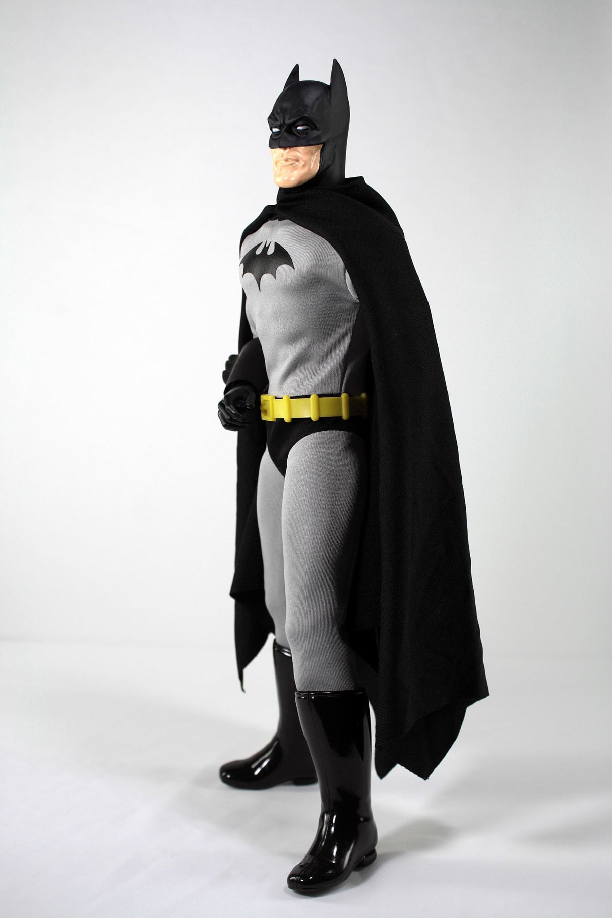 Collectible 14" MEGO Batman action figure with comic-accurate costume, 14 points of articulation, and classic retro design.