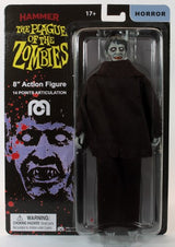 MEGO 8" Plague of Zombies figurine with 14 points of articulation, featuring authentic attire from the classic horror film.