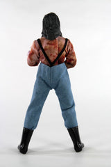 8" MEGO Hatchet collectible figurine of Victor Crowley, featuring 26 articulation points and detailed screen-accurate attire.