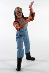 Victor Crowley 8" collectible figurine, featuring detailed sculpt and 26 points of articulation, perfect for horror collectors.