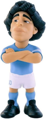 Diego Maradona Napoli collectible figurine, showcasing the legendary player in his iconic kit, perfect for football fans and collectors.