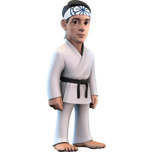 Collectible MINIX Cobra Kai figurine of Daniel LaRusso, showcasing his heroism and nostalgic essence from *The Karate Kid*.