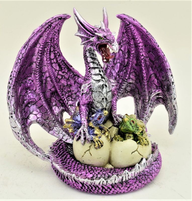 Ornament - Purple Dragon