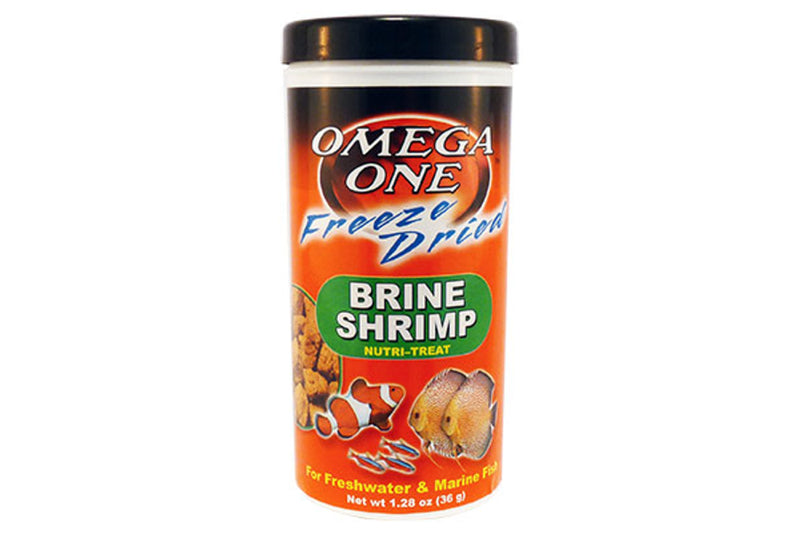 Omega Freeze Dried Brine Shrimp 36g - Fish Food