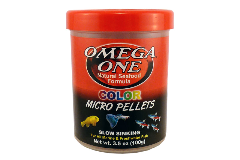 Food Fish - Omega Colour Mini Pellets 100g