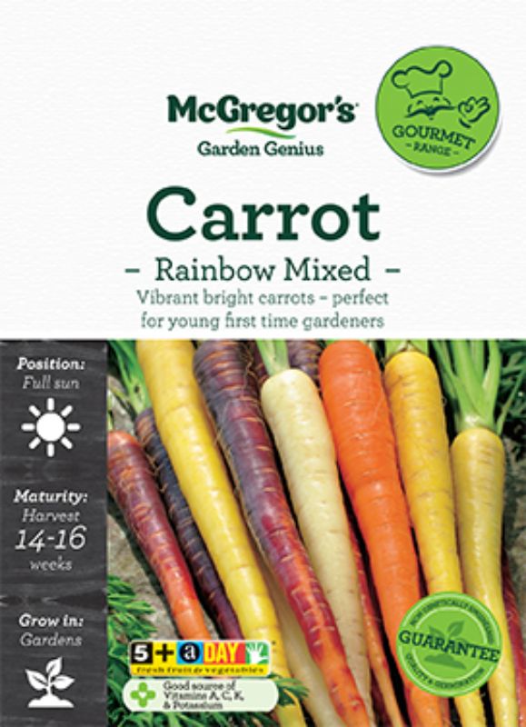 Specialty Seeds - McGregor's Carrot Rainbow Mixed (Pkt)