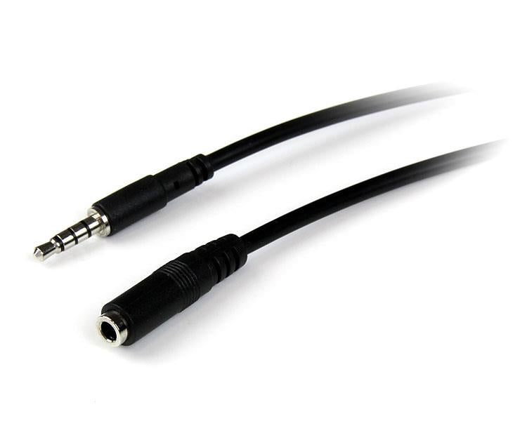 2m 3.5mm 4 Position TRRS Headset Extension Cable - M/F
