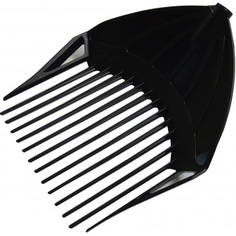Plastic Garden Scoop/Rake/Fork #T-888 head showcasing its three-in-one functionality for efficient gardening tasks.