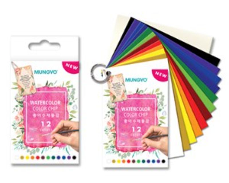 Mungyo Watercolour Sets - MUNGYO WATERCOLOUR CHIP 12's