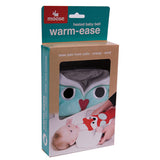 Warm Ease Heated Baby Belt featuring a cozy Moose Owl design, providing soothing warmth for tummy relief and comfort.