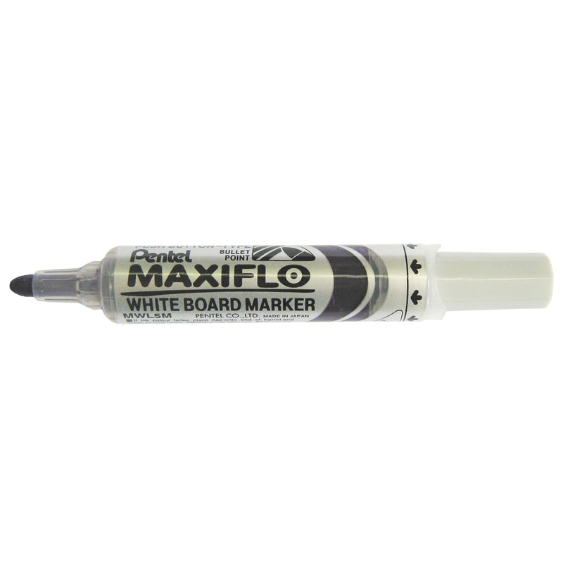 PENTEL MAXIFLO WHITEBOARD MARKER MWL5M BULLET 2.1mm VIOLET -12 units