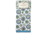 Marrakesh Tile Kitchen Towel Set of 3 features elegant blue and brown designs with bird motifs, perfect for decor and utility.
