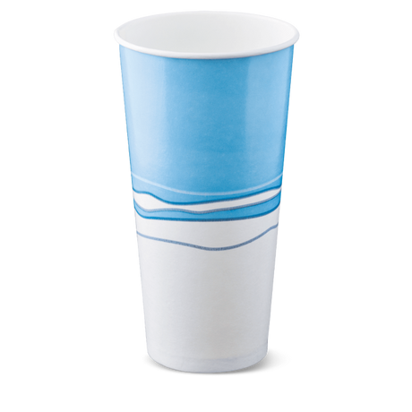 Clearance cold cups, 715ml, pack of 50, durable, BPA-free, perfect for cold beverages at parties and events.