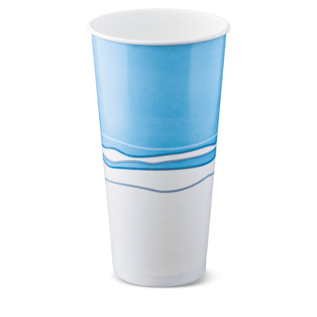 Clearance cold cups, 715ml, pack of 50, durable, BPA-free, perfect for cold beverages at parties and events.