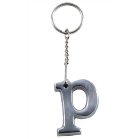 Sleek 10cm aluminium keyring with a stylish finish, combining durability with elegance for everyday key organization.