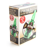 Vibrant green bottle-shaped spinner for the ultimate drinking game fun at parties, featuring 8 engaging outcomes.