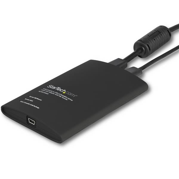 USB Crash Cart Adapter featuring file transfer, video capture, and portable design for efficient IT troubleshooting.