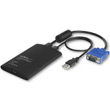 USB Crash Cart Adapter for efficient server management with file transfer, video capture, and compact, self-powered design.