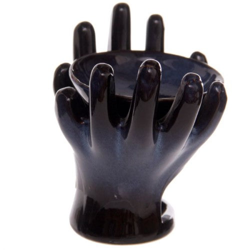Ceramic Oil Burner - Open Hands 14cm (Set of 2 Assorted)