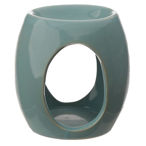 Ceramic Oil Burner - Eden Abstract with Oval Cut Out (Set of 3 Asstd)