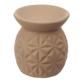 Oil Burner with Embossed Triangle Pattern - Eden (Box of 20)