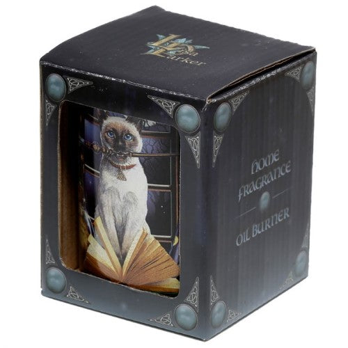 Ceramic Oil Burner - Lisa Parker Hocus Pocus Cat (10cm)