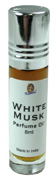 Kamini Perfume Oil White Musk: A luxurious, unisex fragrance with soft musky notes for a serene, sophisticated scent experience.