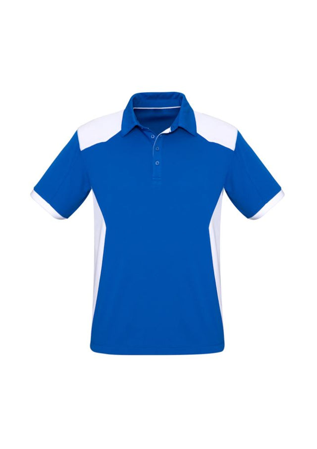 Men's Rival Polo in Royal/White, 5XL, features breathable fabric, stylish design, and sun protection for comfort and versatility.