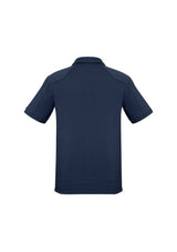 Men's Profile Polo in navy, 3XL, featuring BIZ COOL fabric, UPF protection, and stylish shoulder stitching for comfort and versatility.