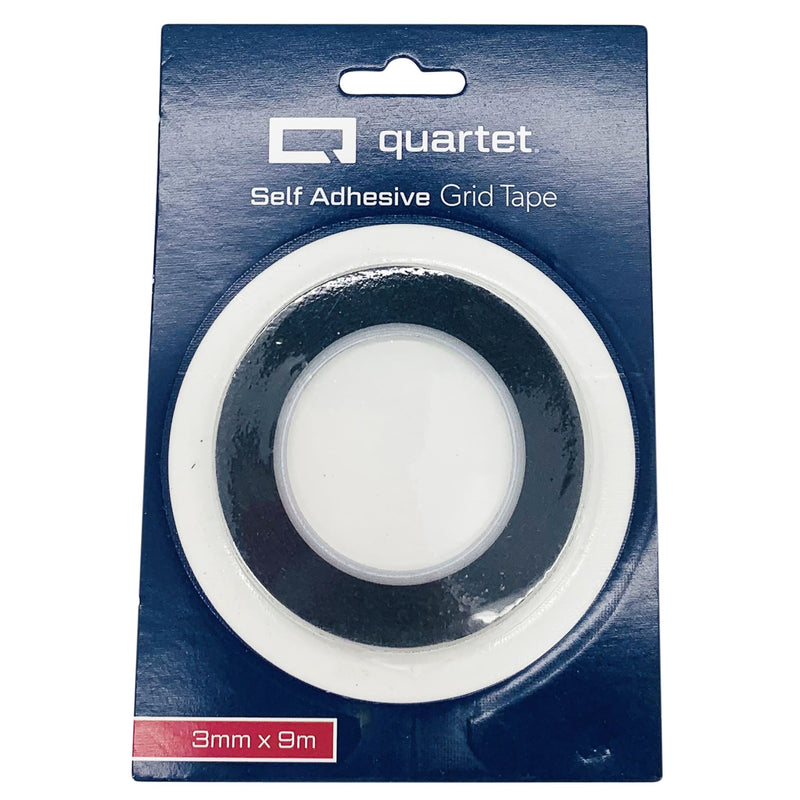 Quartet Geotape 3mm Black Crepe