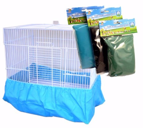 Lightweight cotton cage tidy measuring 50 x 35cm, perfect for organizing pet spaces and enhancing comfort.