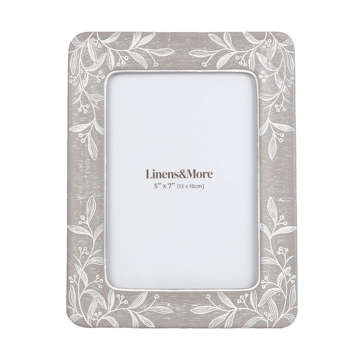 Elegant FLORA 5 x 7 photo frame showcasing cherished memories with a stylish, nature-inspired design.