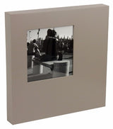 Grey Large Box Frame with a sleek matte finish, perfect for showcasing photos and artwork, measuring 40x40x5cm.