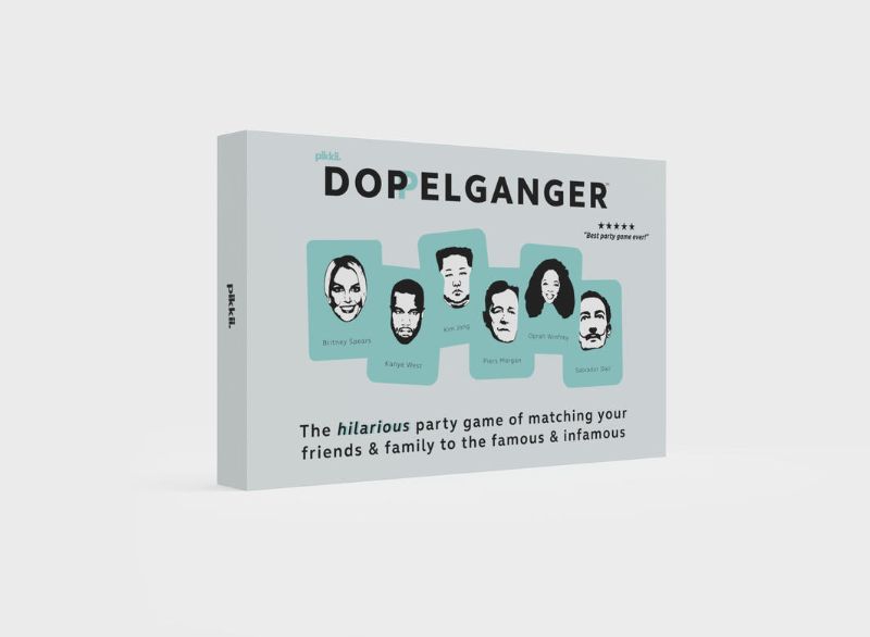 A fun party game by Pikkii, Doppelganger challenges players to match friends with famous personalities, sparking laughter and conversation.