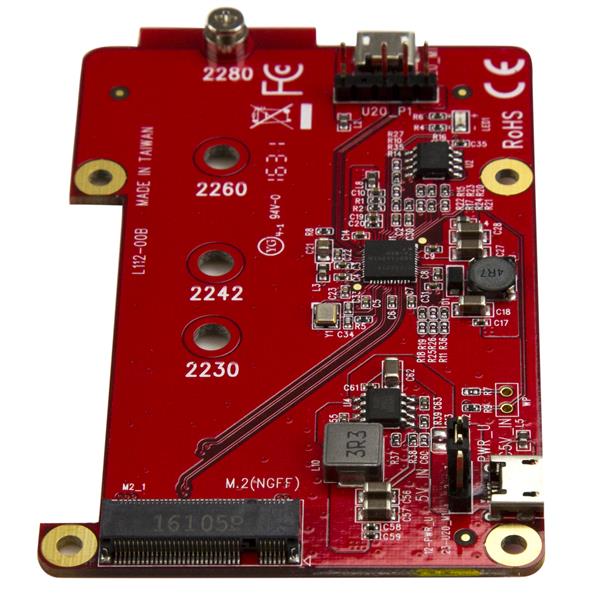 USB to M.2 SATA Converter for Raspberry Pi, enabling M.2 SSD connections for expanded storage and seamless integration in projects.