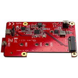 USB to M.2 SATA converter for Raspberry Pi, enabling seamless SSD connection and expanded storage for custom projects.