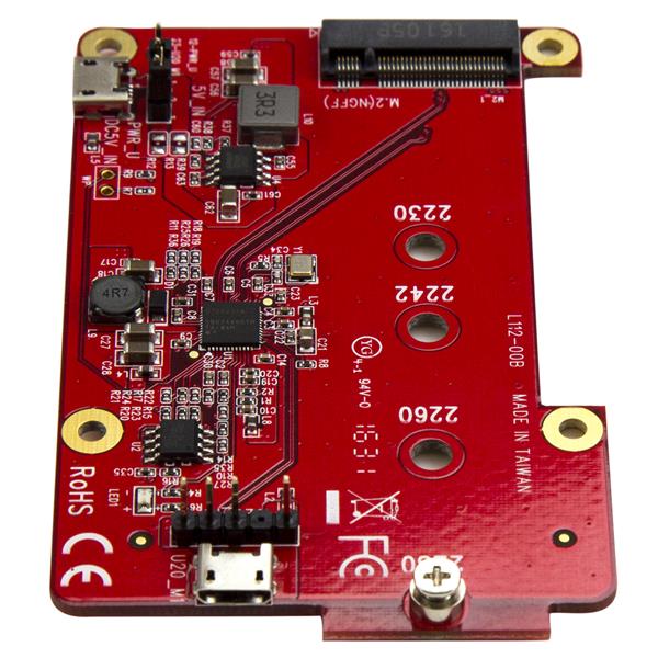 USB to M.2 SATA Converter enabling Raspberry Pi storage expansion with seamless integration for custom projects.