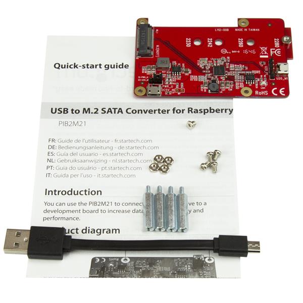 USB to M.2 SATA converter connecting M.2 drives to Raspberry Pi for enhanced storage and seamless project integration.