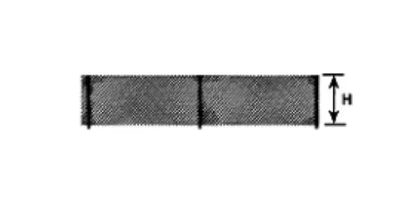 Hobby Tool Custom Chain Link Fence 1200mm, durable fencing solution for gardens and pets, easy to install and customize.