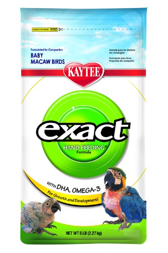 Premium 2.27kg hand-feeding bird food for baby macaws and young parrots, promoting growth and digestive health.