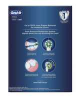 Braun Oral-B PRO 3000 Electric Toothbrush with gum pressure control and personalized brushing modes for optimal dental care.