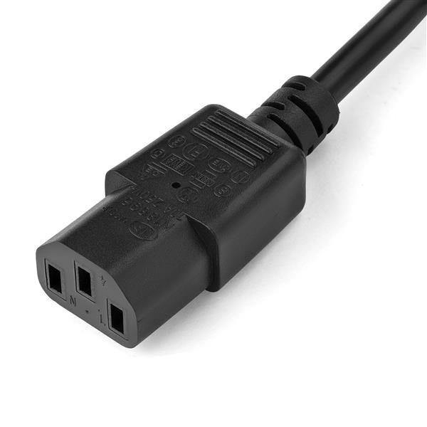 Power Supply Cord - AS/NZS 3112 to C13, 3 m length, designed for reliable connections to computers, monitors, and printers.