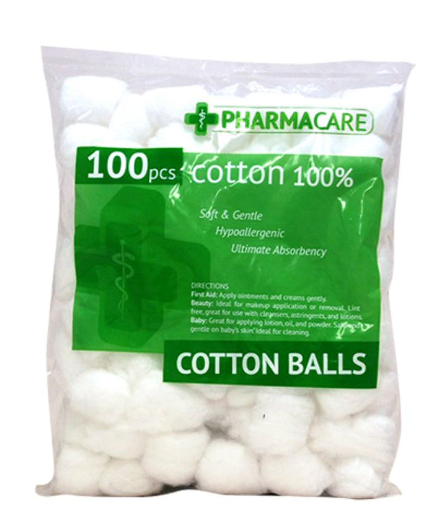 Cotton Balls in Bag - MC: 24 packs of 100% natural, versatile cotton balls for beauty, crafting, and more.