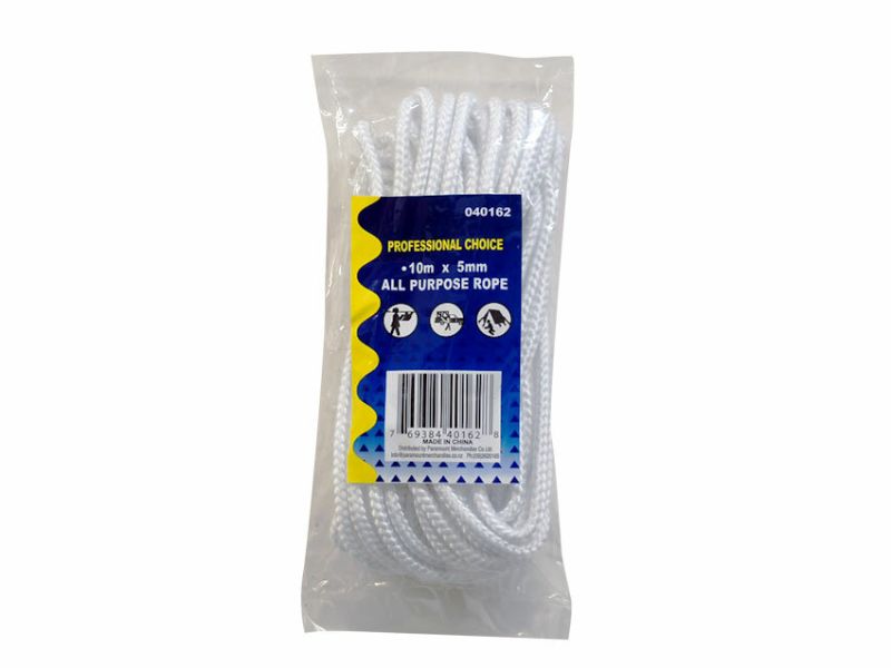 Multifunctional 10m all-purpose rope set of 24, ideal for home, garden, and DIY projects with durable, flexible design.