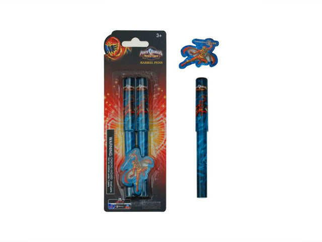 Vibrant Disney Licensed Power Rangers ball pens in a 12-pack, perfect for writing and collecting for fans of all ages.
