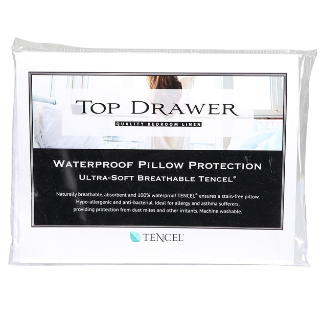 Waterproof Pillow Protector - Tencel Standard Twin Pack