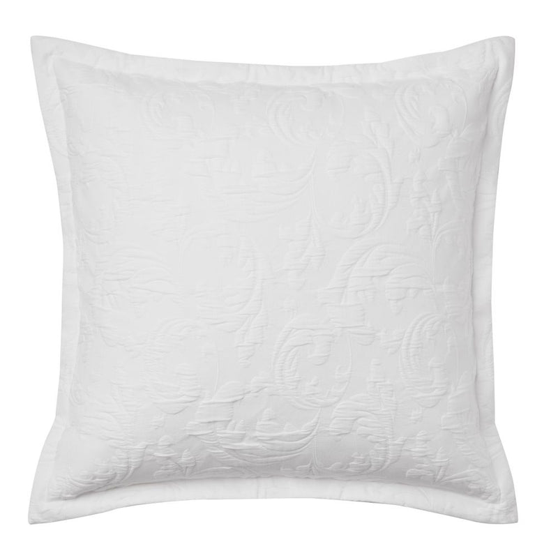European Pillowcase - Private Collection Parisi White (65cm)