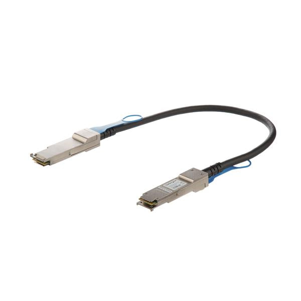 Cisco QSFP-H40G-CU0-5M twinax cable, 0.5m, for reliable 40Gb Ethernet connections in data centers.