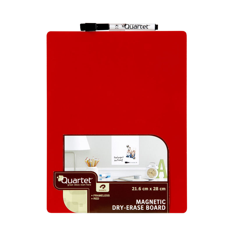 Quartet Whiteboard Magnetic Tile Red 216x280mm